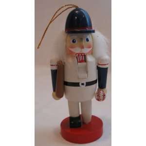  Set of 2 Wooden Nutcrackers Baseball Player & Soldier 5 