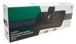 Logitech Rechargeable Speaker S315i with iPod Dock 097855061652  