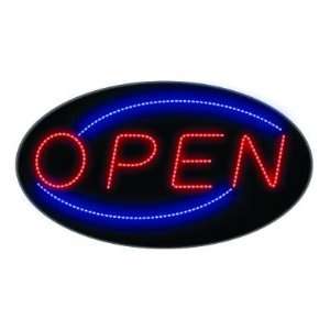  Hanging Oval LED Open Sign