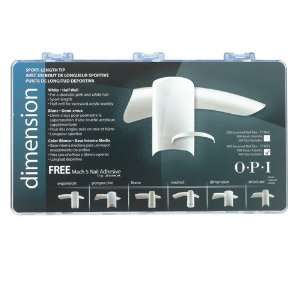  OPI Dimension Nail Tips   400 box w/free Mach 5 glue 