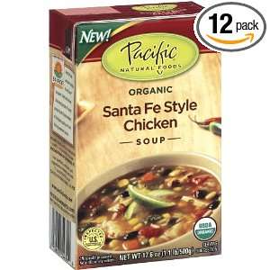 Pacific Natural Foods Organic Santa Fe Style Chicken Soup, 17.6 Ounce 