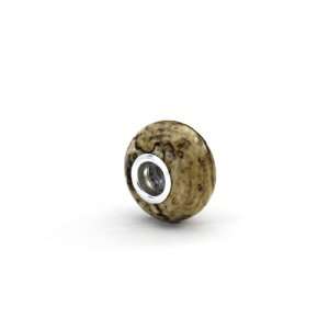   Jasper, Stone Charm for Pandora and most 3mm Bracelets Jewelry
