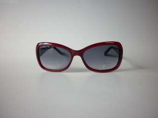 Shiny dark red, black RODENSTOCK ladies sunglasses  