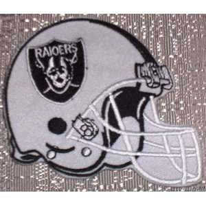  NFL OAKLAND RAIDERS 3 1/2 Embroidered HELMET Team PATCH 