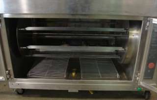   Inferno 2000 Natural Gas Double Rotisserie Oven with Skewers  