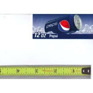 Magnum, Small Rectangle Size Pepsi Can Soda Vending Machine Flavor 