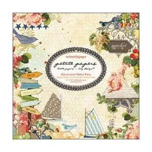  Petite Papers Pad Collection Combo 6X6 Spring Market/Yacht Club 