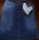 junior kitkit jeans maurice sasson mini above knee skirt sz