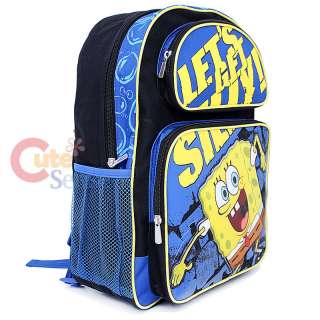 Nick SpongeBob School Backpack Back To School Bag 3
