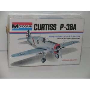  Curtiss P 36A Aircraft   Plastic Model Kit Everything 