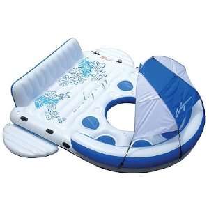 Blue Lagoon Floating Island, For Age 14+. Inflated Size 148 * 158 