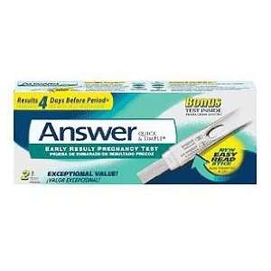  Answer One Step Pregnancy Tests 2