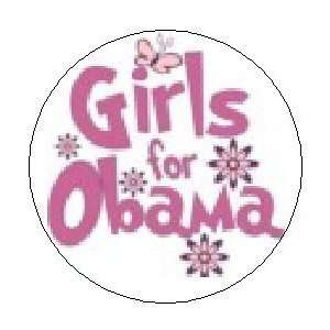   FOR OBAMA Pinback Button 1.25 Pin / Badge ~ Barack President 2012