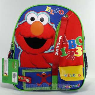   Street Elmo Learning 12 Small Toddler Backpack   Bag Boys  