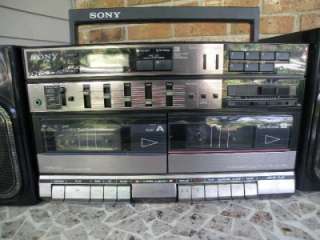 Sony CFS W500 Stereo Radio Cassette Boombox Parts  