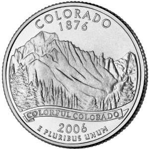  2006 P&D Colorado BU State Quarters 