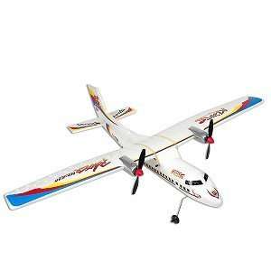  Radio Controlled Twin Engine Airplane 27MHz Toys & Games