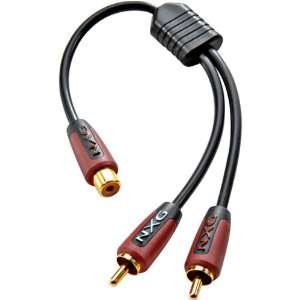  Nxg Basix 1 Rca Jack To 2 Rca Plugs Electronics