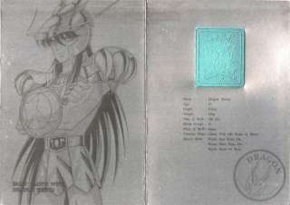Saint Seiya Cloth Myth Dragon Shiryu Metal Plate INSTOK  