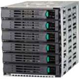 Intel SAS/SATA Hard Drive Cage   Storage Bay Adapter   6 x 3.5   1/3H 