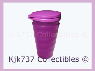   16OZ IMPRESSIONS TUMBLERS  CUP PURPLE WITH DRIPLESS STRAW SEALS  