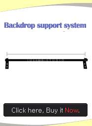 JS Studio Wall Mount Photography Background Backdrop Support Cross Bar 