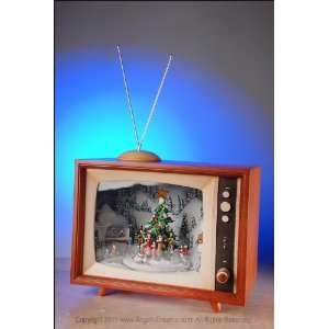  Roman Inc., 8.75 Revolving Carolers Musical TV Kitchen 