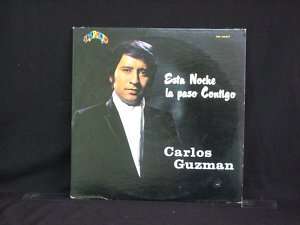 Carlos Guzman Esta Noche Contigo LP Tejano Tex Mex  