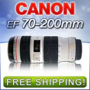 Canon EF 70 200mm f/4L USM Telephoto Lens for Film / Digital SLR F4 