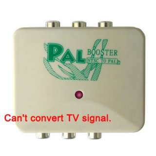 NTSC TO PAL Video System Converter for DVD VCR Player  