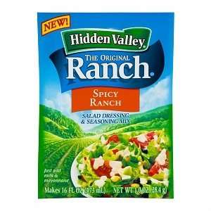 Hidden Valley Salad Dressing & Seasoning Mix, Spicy Ranch, 1 oz 