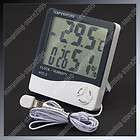 New Digital Temperature & Humidity Monitor indicator Meter with Alarm 