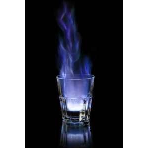  Flaming Sambuca over Black   Peel and Stick Wall Decal by 