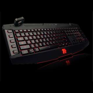 Thermaltake CHALLENGER Pro Red Illuminated Keyboard USB  