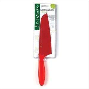  Silvermark Mini Santoku Knife Red Tough Sharp Cutting Blade 