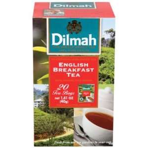   Dilmah, Tea English Breakfast, 20 Bag (6 Pack)