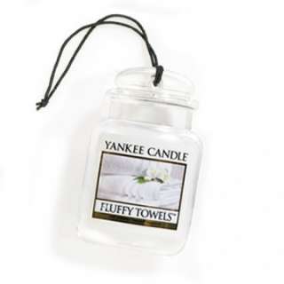   Candle Car Jar Ultimate Freshener, Fluffy Towels 609032859459  