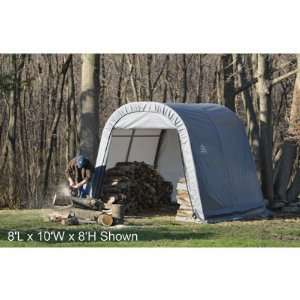   Ultra Shed   Round Style, 16Ft.L x 10Ft.W x 8Ft.H, Model# 77823