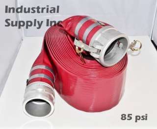 50ft TRASH PUMP Heavy Duty Water Discharge Hose  