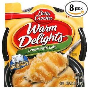   Warm Delights, Lemon Swirl Cake, 3.6 Ounce Packages (Pack of 8