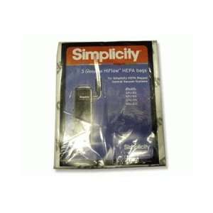  Simplicity HEPA Central Vacuum Cleaner Bags SCB 3