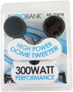 CAR TWEETERS 100 PAIR 300 WATT AudioBank NEW SHIP FREE  