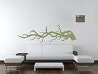 Twisted Branch Vinyl Wall Decal Wood Graphic Art