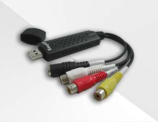 USB 2.0 Audio Video AV A/V Capture Adapter TV DVD to PC  