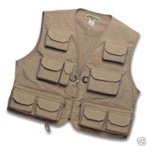 Pacific Fly UTILITY VEST  fly fishing   Tan  