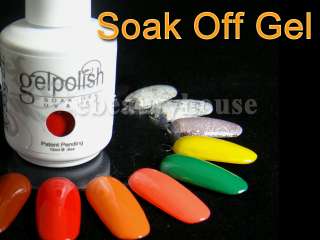   ml Nail Art Soak Off Glitter Color UV Gel Polish UV Lamp #605  