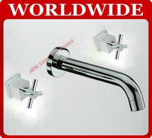 Wall Mounted Chrome Faucet Bathroom Sink Mixer tap JN8831  