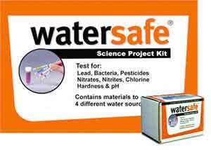 WaterSafe Drinking Water Test 4 Pk Science Testing Kit  