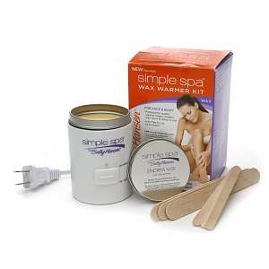 Sally Hansen Simple Spa Wax Warmer Kit 1 kit 074170351880  