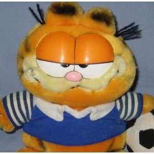  Stuffed Garfield Garfield the Cat Soccer Figure 